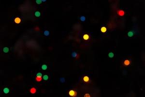 xmas background street lights glam photo