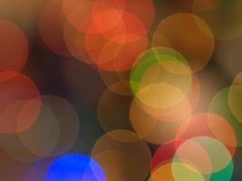 christmas tree lights blur background photo