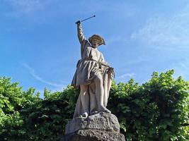 William tell statue sculpture in Lugano photo