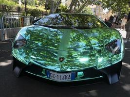 GRASSE, FRANCE - JUNE 25 2022 - The lamborghini bull run photo