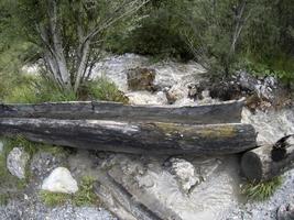 water mill valley in dolomites Longiaru badia valley photo