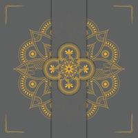 Top luxury colorful mandala background with arabesque pattern vector