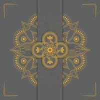 Top luxury colorful mandala background with arabesque pattern vector