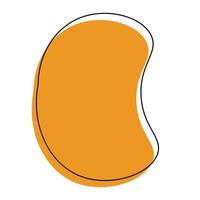 Abstract Shape Lineart vector