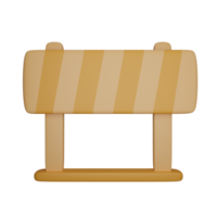 barrière 3d ontwerp png