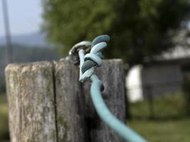 fence wire close up macro photo