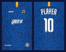 diseño de camisetas de fútbol para sublimación, diseño de camisetas deportivas vector