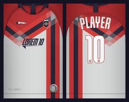 Soccer jersey design for sublimation, sport t shirt design vector