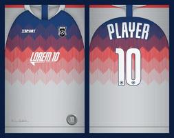 Soccer jersey design for sublimation, sport t shirt design vector