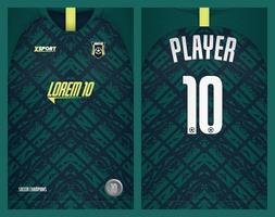 diseño de camisetas de fútbol para sublimación, diseño de camisetas deportivas vector