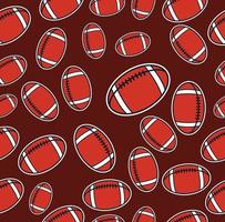 rugby seamless pattern vector