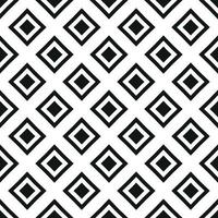 Seamless Abstract Geometric Vector Pattern, Black and white Texture