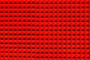 Sound absorber red recording studio photo