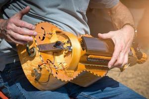 Hurdy Gurdy Player photo