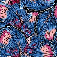 Seamless pattern with wings butterflies.Colorful illustration. Perfectly suitable for the design of fabrics, textiles. photo