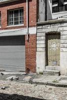 Bad areas and old buildings in South Africa. photo