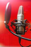 recording studio microphone photo