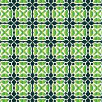 Green abstract geometric pattern design vector