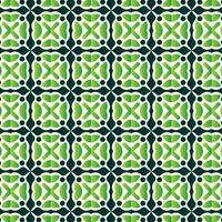 Green abstract geometric pattern design vector