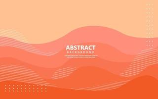 Modern abstract fluid wave shape background vector