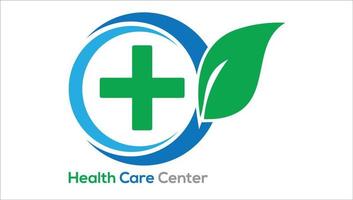 Health care unique logo design vector template