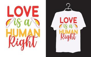 diseño de camiseta con estampado de arco iris vector