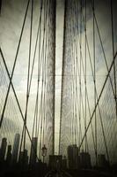 New York City Brooklyn Bridge USA photo