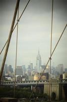 horizonte de la ciudad de nueva york estados unidos foto