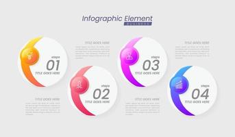 Vector Infographic design template with options or steps. Can be used for process diagram, presentations, workflow layout, banner, flow chart, info graph.