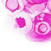 textura de rosas de tinta de alcohol. fondo abstracto de neón rosa con flores. flujo floral translúcido abstracto. diseño de arte de peonía carmesí fluido moderno foto