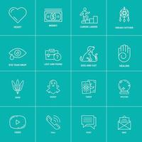 resource web vector icons set