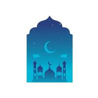 vector mosque icon