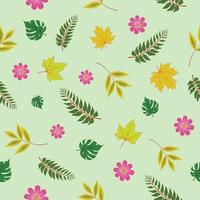 Seamless Pattern Design Template vector