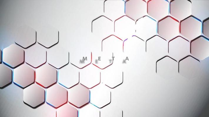 Abstract hexagonal modern technology background