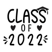 class of 2022 vector design