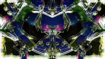 Digital Render Abstract Symmetric Kaleodiscope Pattern photo