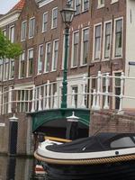 Leiden city in the netherlands photo