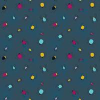 Seamless pattern with cute spiders. Vector illustrations