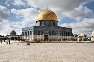 A view of the Dome of the Rock in Jerusalem photo