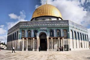 Jerusalem in Israel in May 2019. A view of the Dome of the Rock photo