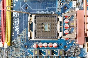 Old mainboard 775 photo