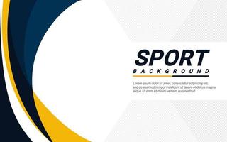 Background With Elegant and Modern Style, Sports Themed with a Combination of Yellow and Blue Colors Suitable for Background Designs or other Design Templates. vector