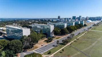 Brazil, May 2019 - View of the buildings of the Ministries of the Brazilian Federal Government photo