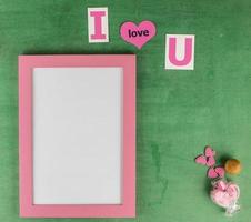 I love you frame photo