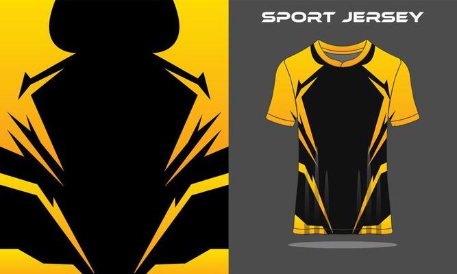 Premium Vector  Sports jersey design peach pattern