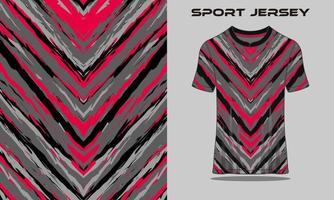 camiseta jersey grunge uniforme vector