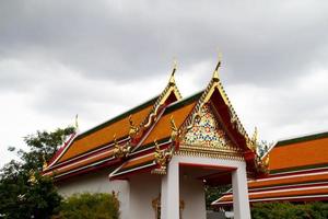 Thailand Bangkok Wat Arun temple detail photo