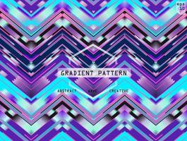 fondo abstracto degradado geométrico. patrón de gradientes orgánicos sinuosos vector
