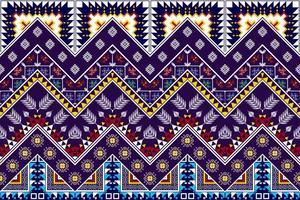 Geometric abstract ethnic pattern design. Aztec fabric carpet mandala ornaments textile decorations wallpaper. Tribal boho native ethnic turkey traditional embroidery vector background