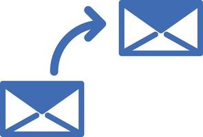 Message Forward Isolated Vector icon which can easily modify or edit
